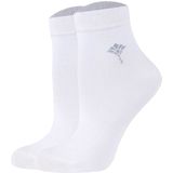JOOP! Sokken  grijs / wit