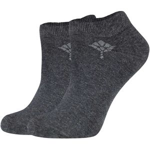 JOOP! - Sokken - Katoen - Set van 2 - Dames - Enkelhoog - Glanzende Look