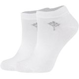 JOOP! - Sokken - Katoen - Set van 2 - Dames - Enkelhoog - Glanzende Look