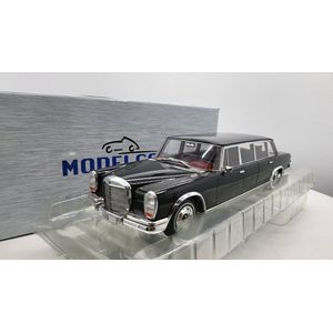 MCG - Modelauto - Mercedes-Benz 600 Pullman 1969 - Schaal 1:18 - zwart - 34 x 11 x 8 cm