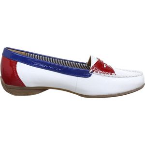 Gabor, Loafers Wit, Dames, Maat:38 EU