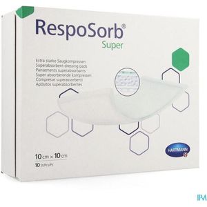 Resposorb - Super Absorberend Verband - 20 x 25 cm - 10 Stuks - Hoge Absorptiecapaciteit