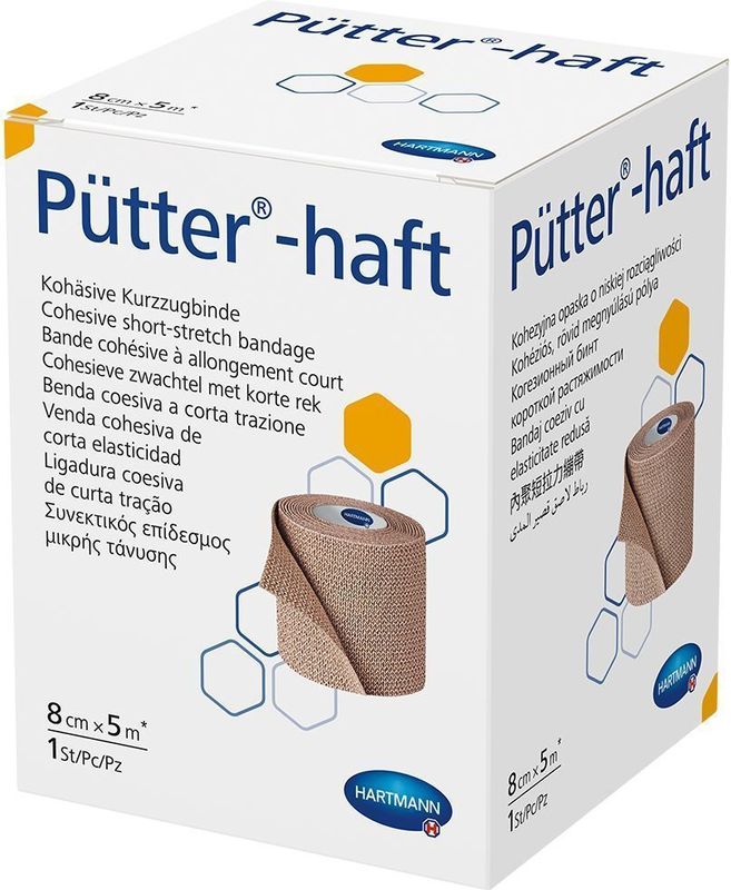 Putter - Haft - Rekverband - Elasticiteit - Klevend - 60% Extensibiliteit