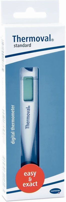 Thermoval - Standard - Digitale Koortsthermometer - Waterdicht - LCD Display