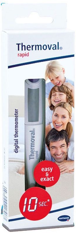 Thermoval - Rapid - Digitale Thermometer - Wit - Elektronisch