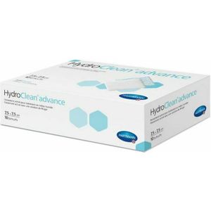 HydroClean Advance - Absorberend Verband - 7,5 x 7,5 cm - 10 Stuks