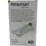 Atrauman - Siliconen Wondkompres - 5 x 7 cm - Polyethyleenterephthalaat