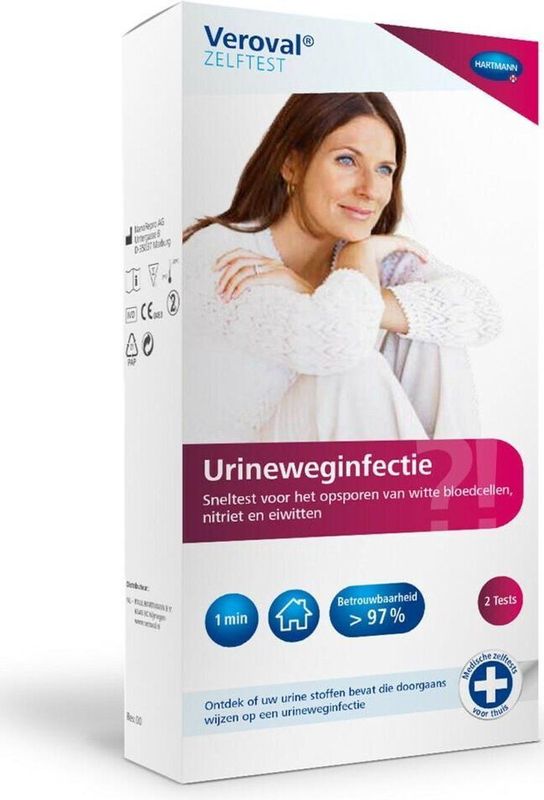 Veroval Zelftest Urineweginfectie 2 stuks