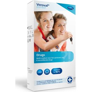 Veroval Zelftest drugs - Test op 6 Soorten Drugs