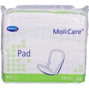 Hartmann - Molicare Pad - Wit - 2 Gouttes - 28 Stuks - Anatomische Bescherming