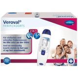 Veroval - 2-in-1 Infrarood Koortsthermometer - Voorhoofd - Oor - Inclusief 10 Beschermkapjes