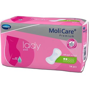 Hartmann Molicare Premium Lady Pads 2 druppels 1 pak van 14 stuks