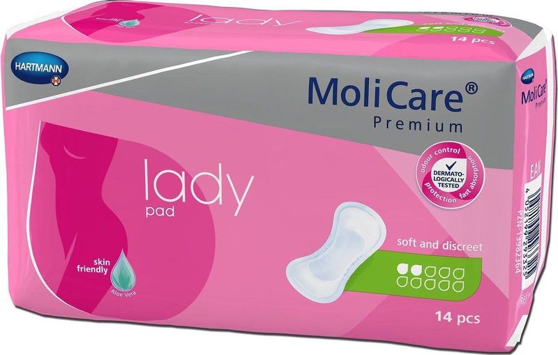 Hartmann Molicare Premium Lady Pads 2 druppels 1 pak van 14 stuks