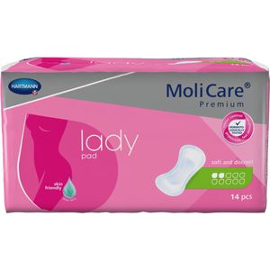 MoliCare - Premium Lady Pad - Incontinentie-inlegger - 2 Drops - 18x14 Stuks