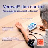 Veroval - Duo Control - Bovenarmbloeddrukmeter - Innovatieve DUO SENSOR Technologie