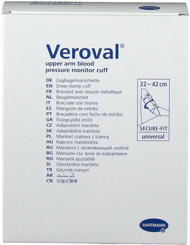 Veroval - Universele Bovenarm Manchette - Bloeddrukmeter - 1 Stuk