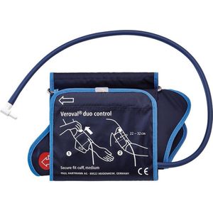 Veroval - Duo Control - Secure Fit Manchet - Blauw - Materiaal Comfort-Air Technologie