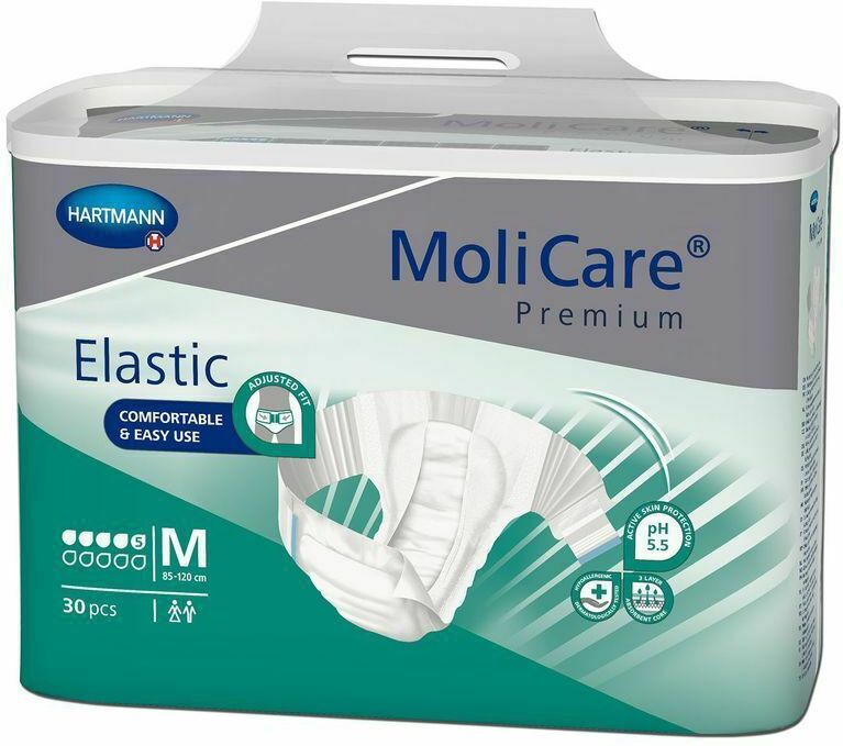 Hartmann - Molicare Premium Elastic 5 Drops - Broekluier - Medium - 30 stuks