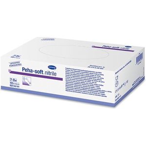 Peha Soft Nitrile - Wegwerphandschoenen - Blauw - 100 st