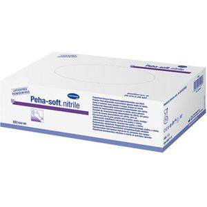 Wegwerphandschoenen Peha Soft Nitrile Fino - paars - maat M - 150 stuks