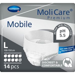 Molicare - Premium Mobile - Incontinentiebroekjes - 10 Druppels - 2613 ml