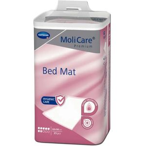 Hartmann Molicare Premium Bed Mat 7 druppels 60 x 90 cm - 1 pak van 25 stuks