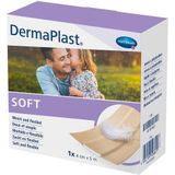 Dermaplast - Soft Wondpleister - Beige - 5m x 4cm - Hypoallergeen