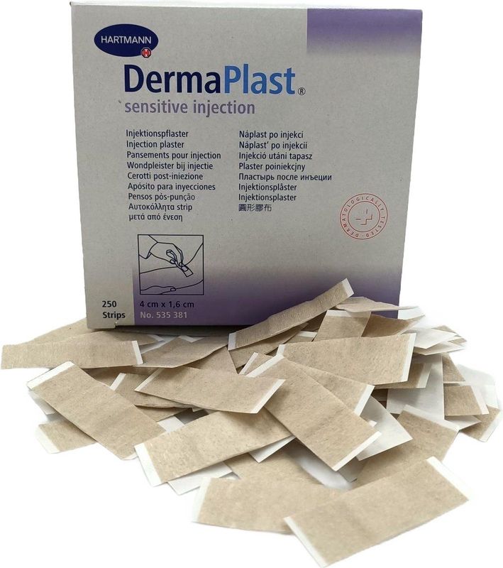 Dermaplast - Soft Injectiepleister - 250 Stuks