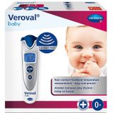 Veroval Baby 3-in-1 infrarood koortsthermometer - contactloze meting - voor het hele gezin