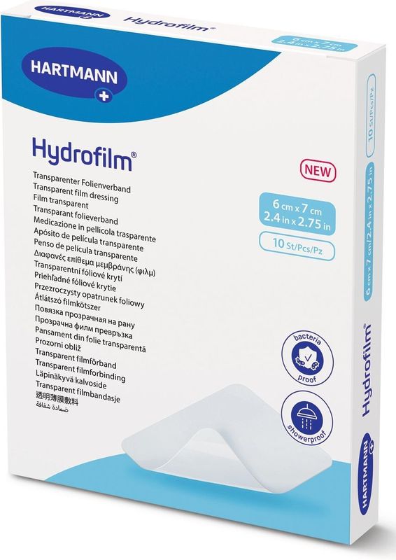 Gaaskompressen - Transparant - Polyurethaan - Hypoallergeen