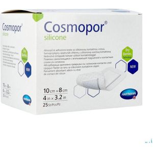 Cosmopor - Silicone - Eilandpleister - 10 x 8 cm - Steriel - Voor Gevoelige Huid