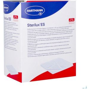 Sterilux - ES - Gaaskompres - Steriel - 8-Laags - 10 x 10 cm - 50 Stuks
