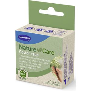 NATURE&CARE cotton plaster 2.5 cm x 5 m 1 u