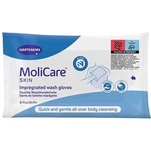 Molicare Skin Washandjes 8 stuks
