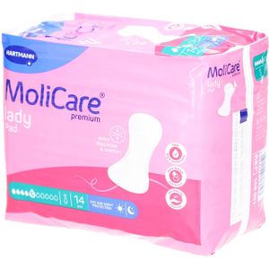 Hartmann - Molicare Premium Lady Pads - 5 Druppels - Incontinentiemateriaal - Waterdichte Buitenlaag