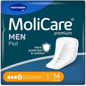 Molicare Premium Men Pad - 4 Druppels - 546 ml - Incontinentiemateriaal