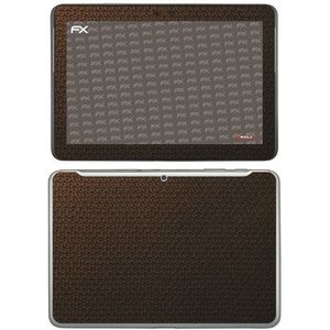 Designfolien@FoliX FX-Honeycomb-Brown honingraatpatroon designfolie voor Samsung Galaxy Tab 2 10.1