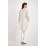 Monari - Gebreide Trui - Wit - Katoen