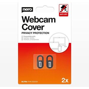 Nero Webcamdeksel (Set van 2) CORP-33700002, Webcam, Zwart