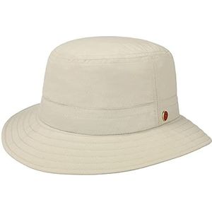 Mayser UV-Bescherming Zonnehoed Dames/Heren - Made in the EU hoed stoffen voor Lente/Zomer - 64 cm beige