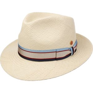 Manuel Stripes Panamahoed by Mayser Trilby hoeden