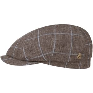 Emil Check Linnen Pet Zechbauer by Mayser Flat caps