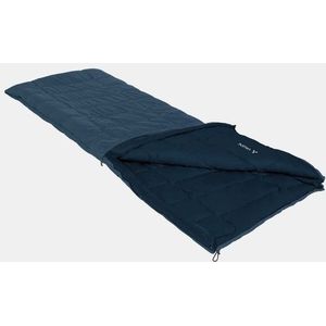 VAUDE Navajo 100 SYN Slaapzak - baltic sea - 1,076 kg - 190, 220 x 80 x 80 cm - dekenontwerp voor comfortabele beenruimte - als deken te gebruiken