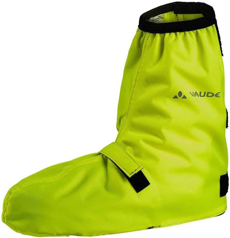 Vaude - Bike Short Gaiters - Overschoenen - Neon Geel - Waterafstotend