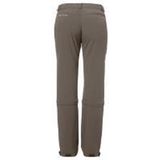 VAUDE Farley Stretch Capri T-Zip II - Broek - Coconut - Elastisch Materiaal