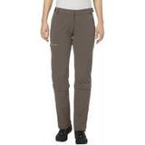 VAUDE Farley Stretch Capri T-Zip II - Broek - Coconut - Elastisch Materiaal
