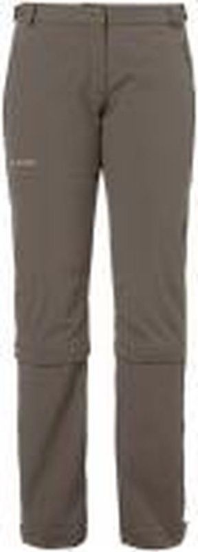 VAUDE Farley Stretch Capri T-Zip II - Broek - Coconut - Elastisch Materiaal