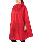 Vaude Valdipino poncho, indian red, L