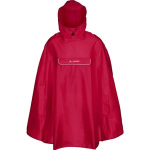 Vaude - Valdipino Poncho - Fietsponcho - Groen - Milieuvriendelijk Materiaal