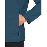 Vaude - Hurricane Iv - Softshelljack - Groen - Ademend - Waterafstotend - Milieuvriendelijk